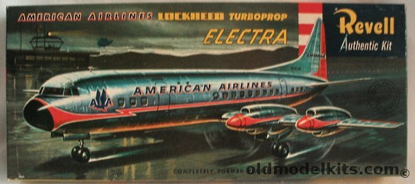 Revell 1/115 Lockheed Electra American Airlines 'S' Kit, H255-98 plastic model kit